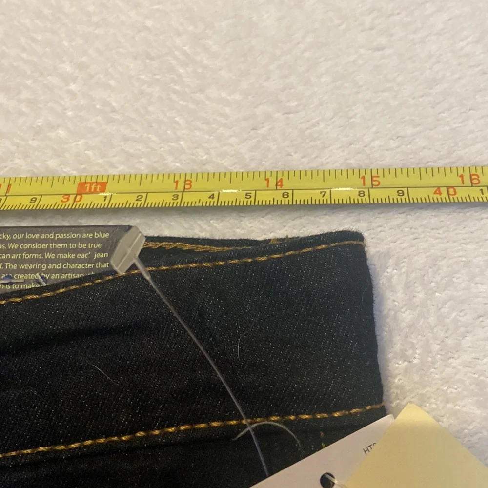 NWT Lucky Brand Girls Size 14 Classic Straight Dark Blue Blue Jeans